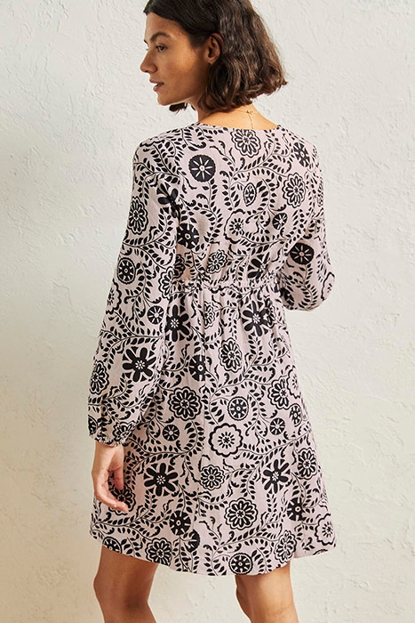 V-NECK FLIPPY MINI DRESS IVO 2