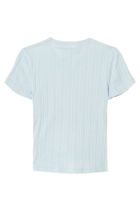 POINTELLE BABY TEE PALE BLUE 2