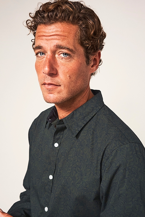 PARTY BOW TIE PRINTED SHIRT DARK GREEN 4