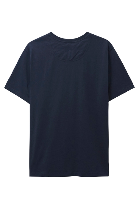 MOOR MERCERISED POCKET T SHIRT DARK NAVY 4