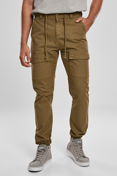 FRONT POCKET CARGO JOGGING PANTS SUMMEROLIVE 2