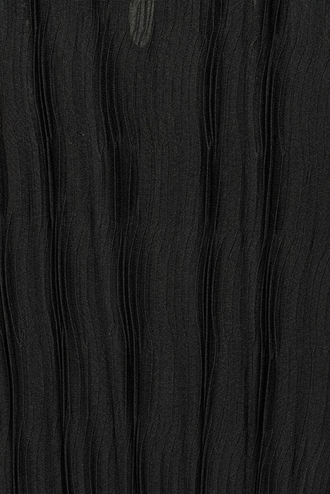 WAVE PLISSÉ DRESS BLACK 6