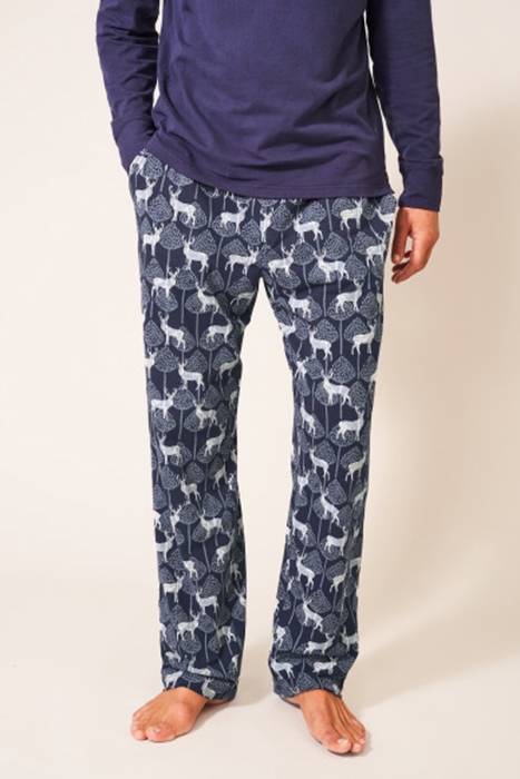 STAG FAMILY TIME PJ JOGGER NAVY MULTI 1