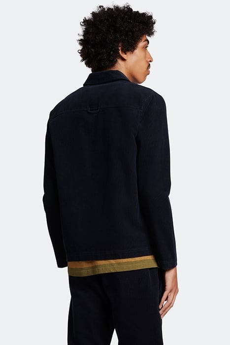 CORD OVERSHIRT Z271 DARK NAVY 2