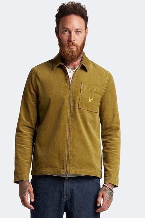 CORD OVERSHIRT W738 HARNESS BROWN 1