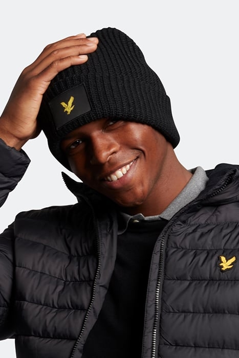 CASUALS FISHERMAN BEANIE Z865 JET BLACK 1