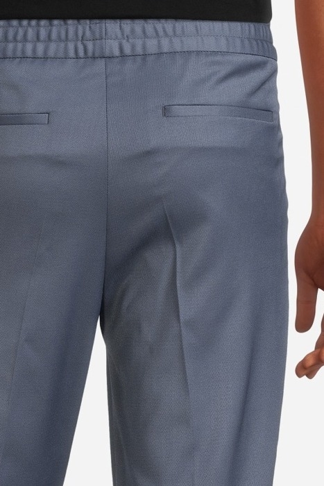 M. TERRY CROPPED TROUSER BLUE GREY 6