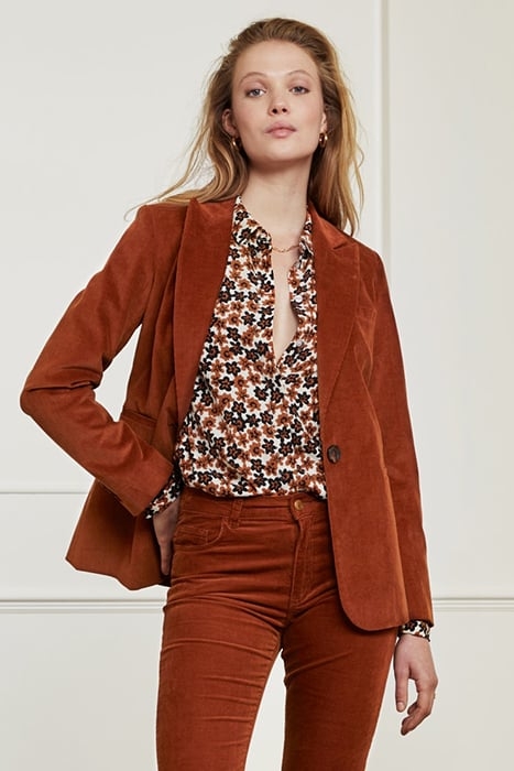 EVA BLAZER COGNAC 1
