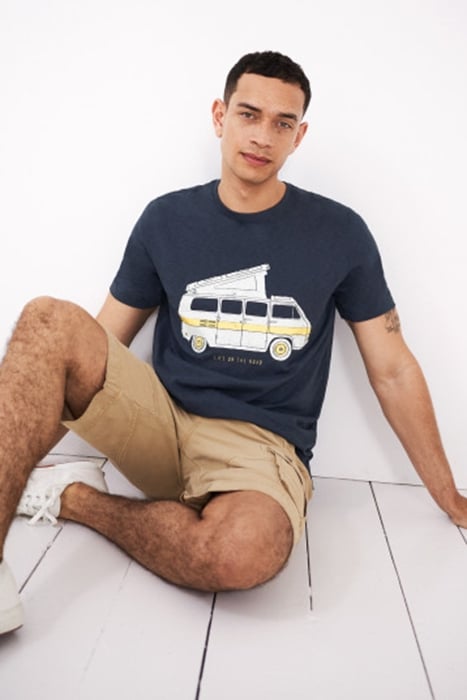 CAMPER VAN GRAPHIC TEE DARK NAVY 2