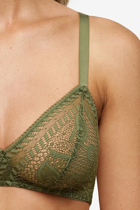 MINDSET - WIREFREE TRIANGLE BRA KIWI 3