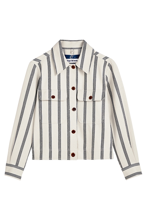 LAVINIA ECRU STRIPE ECRU STRIPE 1