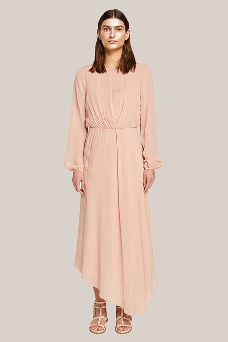 LONG GEORGETTE DRESS ROSE 2