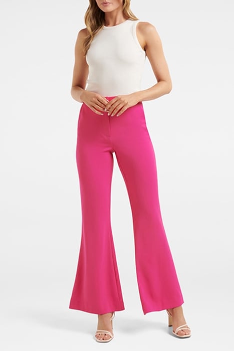 JAYDA FLARE PANTS FUCHSIA PINK SUIT 3