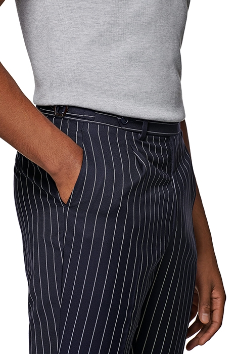 NAVY STRIPED HAVANA SUIT 8