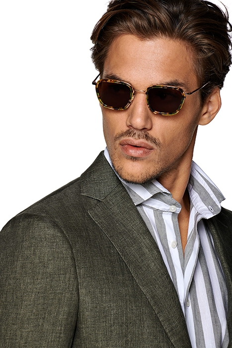 DARK GREEN HAVANA SUIT 5