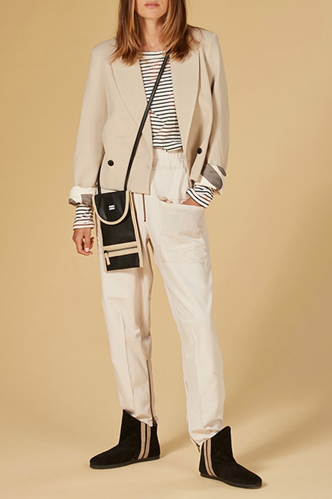 CROPPED BLAZER LIGHT SAFARI 1