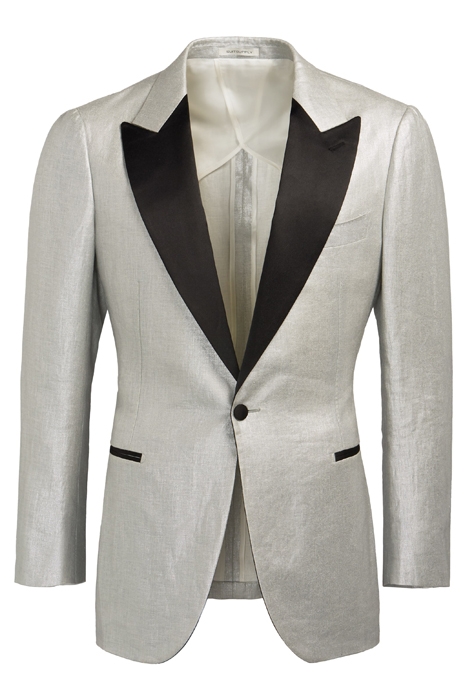 SILVER LAZIO TUXEDO JACKET 2