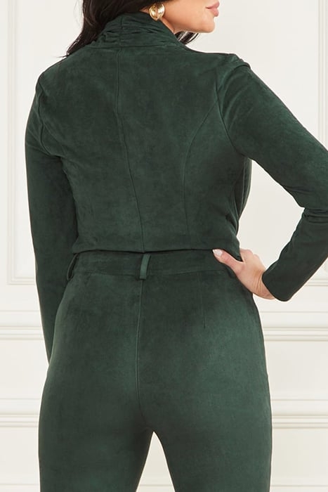 HUDSON BODYSUIT CHENILLE GREEN 2