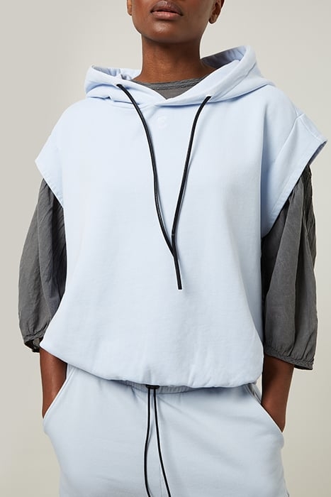 OVERSIZED HOODIE ICE BLUE 1