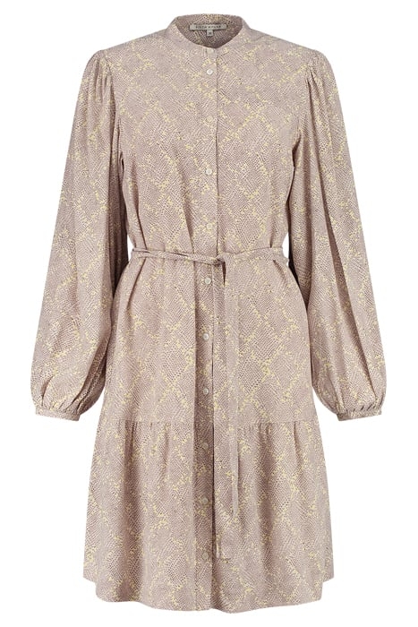 SPENCER DRESS BLOCKED CHEETAH 1