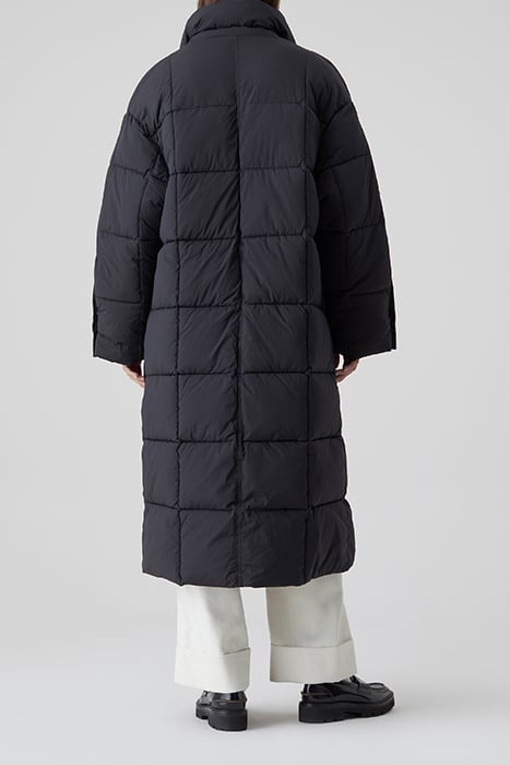 QUILTED COAT BLACK 2