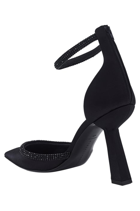 EMBELLISHED ANKLE-STRAP PUMPS BLACK 4
