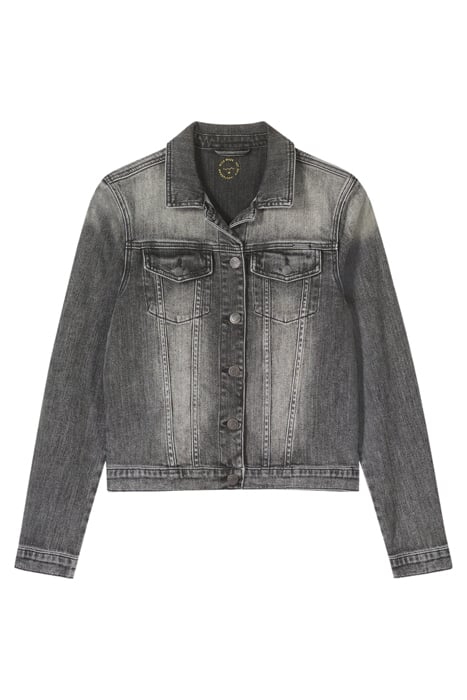 BASIC DENIM JACKET BLACK HEAVY TWILL BLACK DENIM 4