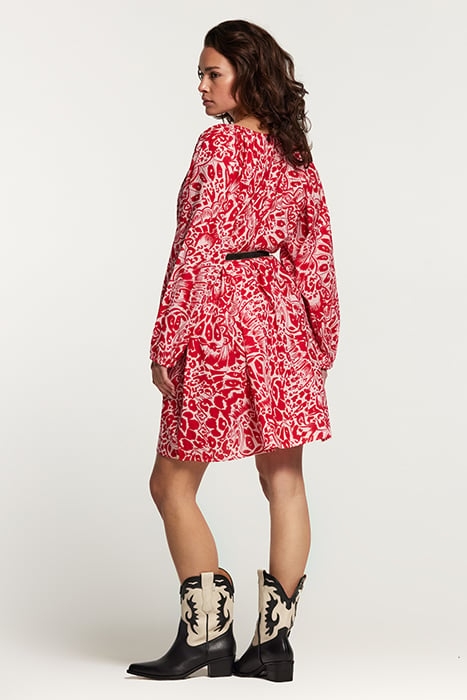 RHODES DRESS BUTTERFLY ANIMAL BERRYLICIOUS PINK 3