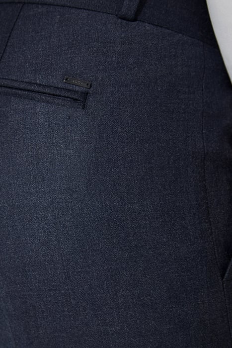 NAVY FLANNEL TRAVEL SUIT SUIT TROUSERS 5