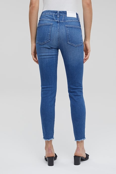 CLOSED WOMEN SKINNY PUSHER JEANS MID BLUE 2