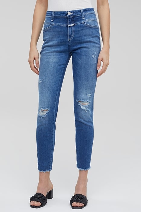 CLOSED WOMEN SKINNY PUSHER JEANS MID BLUE 1