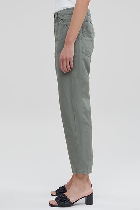 CLOSED WOMEN ABE PANTS OLIVE GREEN 4