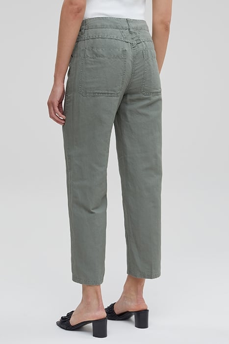 CLOSED WOMEN ABE PANTS OLIVE GREEN 2