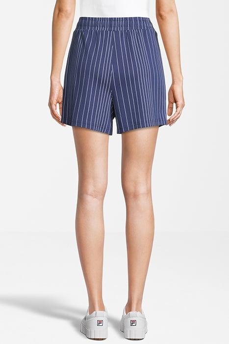 TEBRA HIGH WAIST SHORTS MEDIEVAL BLUE/ANTIQUE WHITE IRREGULA 3