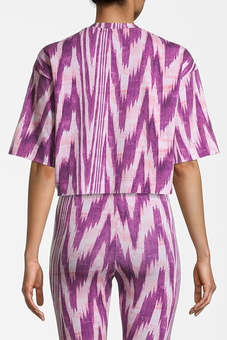 CATTENOM AOP TEE PURPLE ABSTRACT ETNO AOP 3