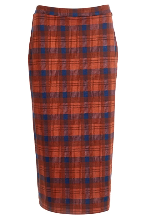 SKIRT JACQUARD ORANGE 1