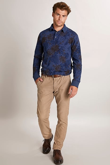 OXF AOP CF OXFORD PIQ LS BLUE 4