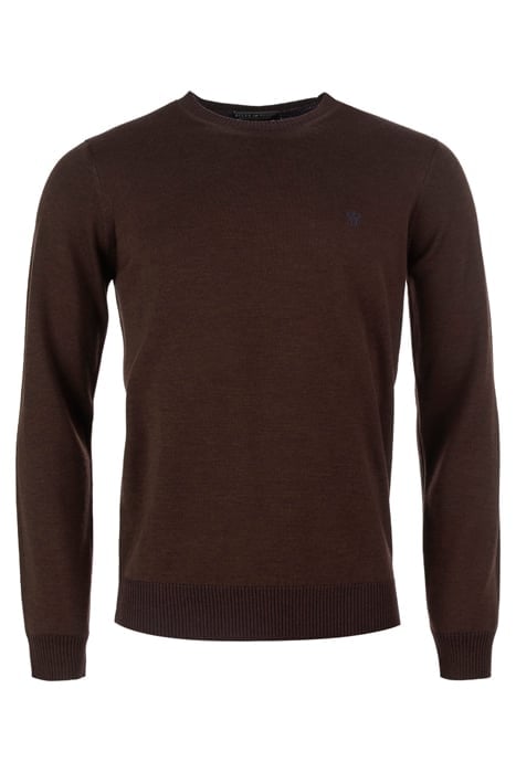 MER VANISE ROUND-NK SF SWT BROWN 1