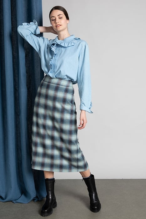 PENCIL SKIRT STUDDED PKT MULTI 2