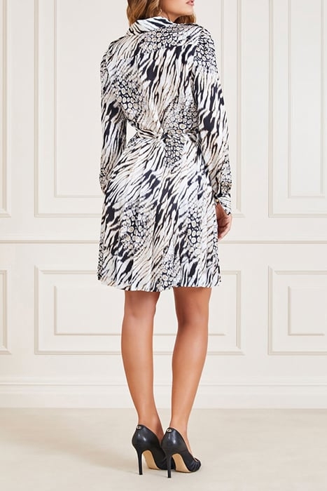 CHAIN REACTION DRESS SHADY HOLLOW PRINT 2