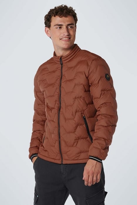 JACKET SHORT FIT PADDED BRANDY 2