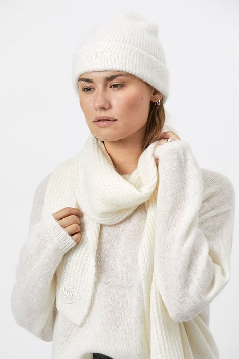 VIVA SCARF MILK WHITE 2