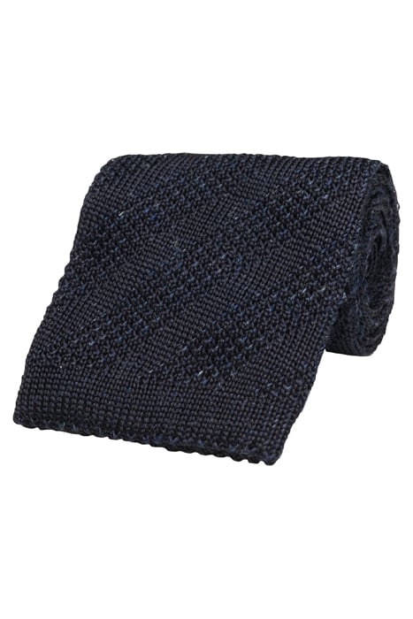 NAVY KNITTED TIE 1