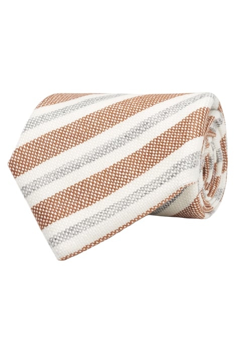 BROWN STRIPES TIE 1