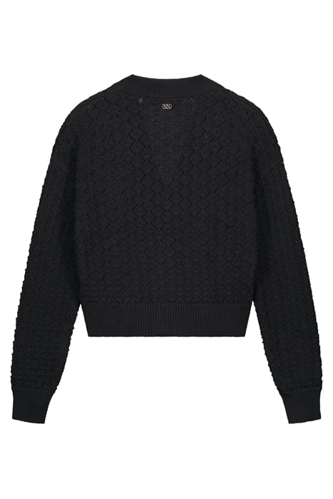 JOELLA CARDIGAN BLACK 2