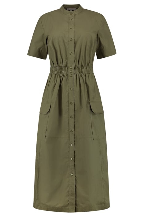 SOFIA LONG DRESS THYME 1