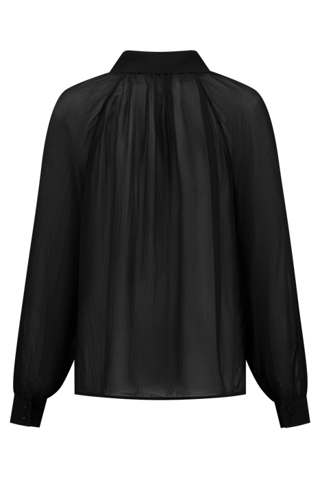 RUNA LOOSE BLOUSE BLACK 2