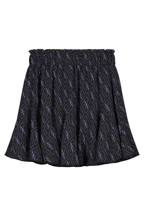 WINONA SKIRT BLACK/PURPLE 2