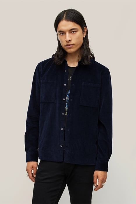 COLE REGULAR FIT L/S SHIRT NIGHT SHADOW 1