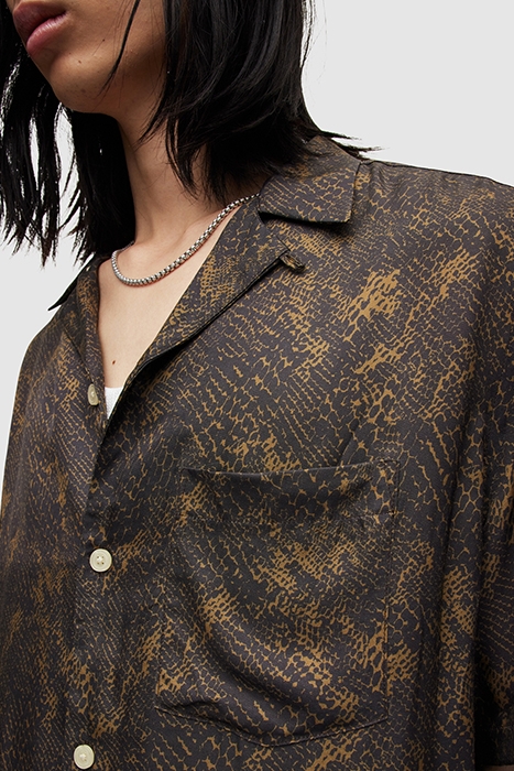 CAIMAN SS SHIRT JET BLACK 4